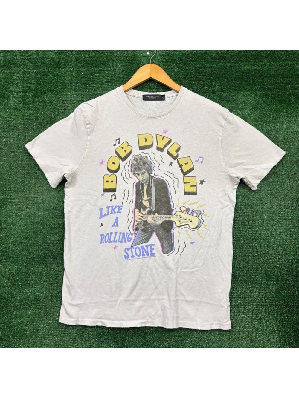 Bob Dylan Like A Rolling Stones Rock T-Shirt Size Medium